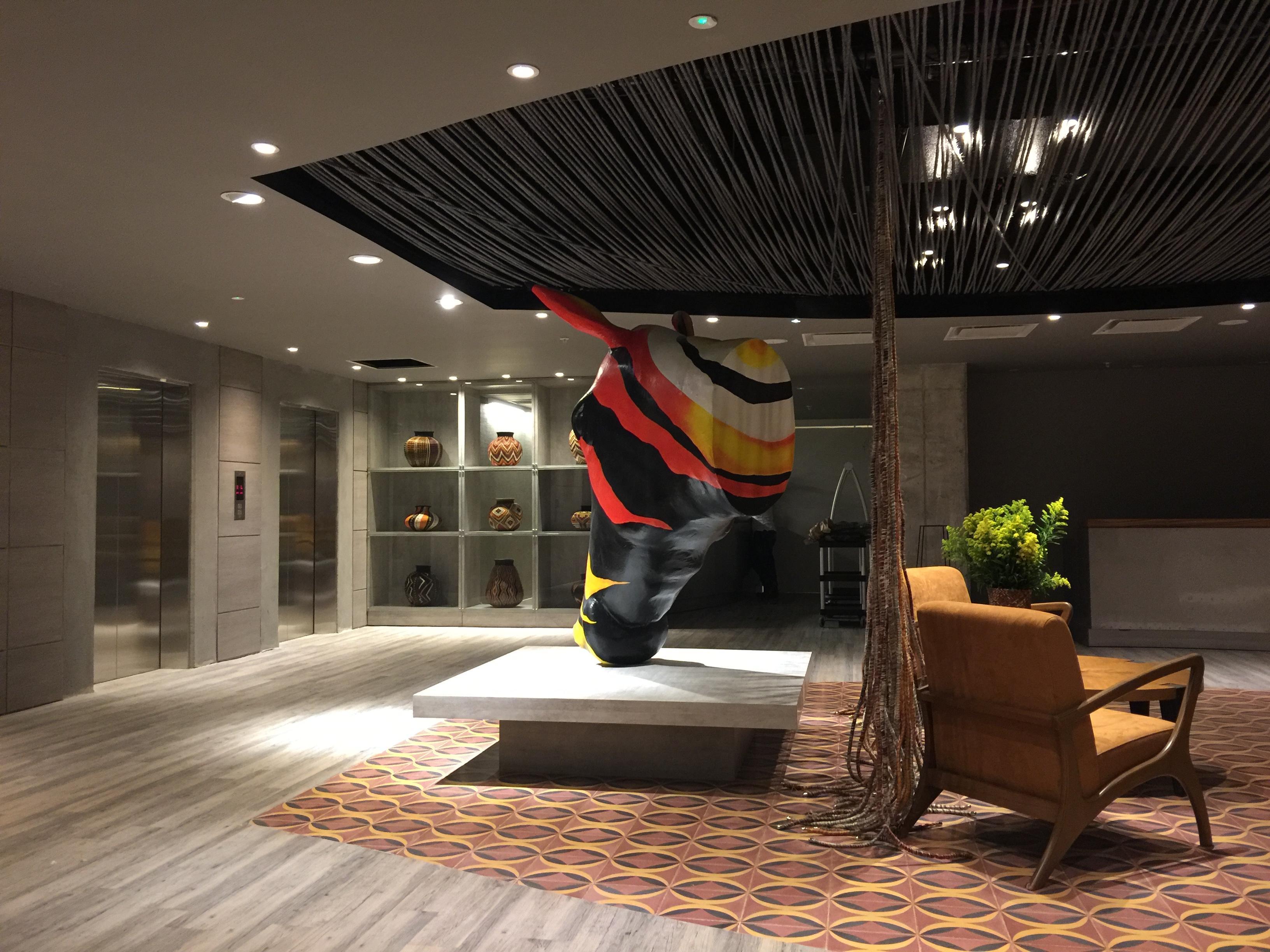 Hotel Movich Buro 51 Barranquilla  Esterno foto The lobby of the hotel
