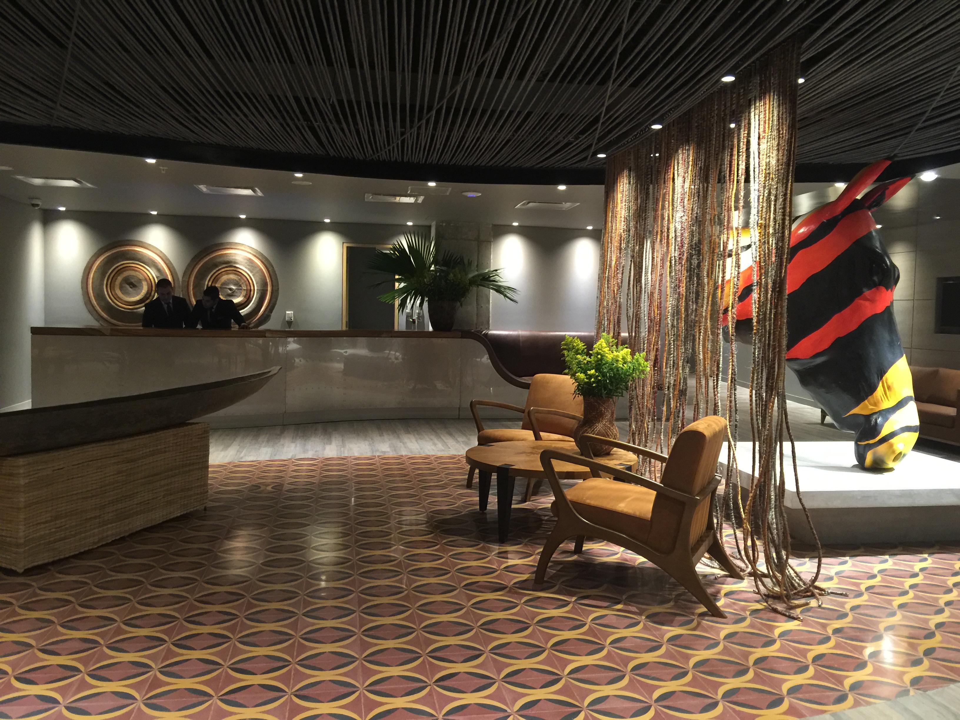 Hotel Movich Buro 51 Barranquilla  Esterno foto The lobby of the hotel